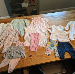 Newborn Girls Clothing Lot